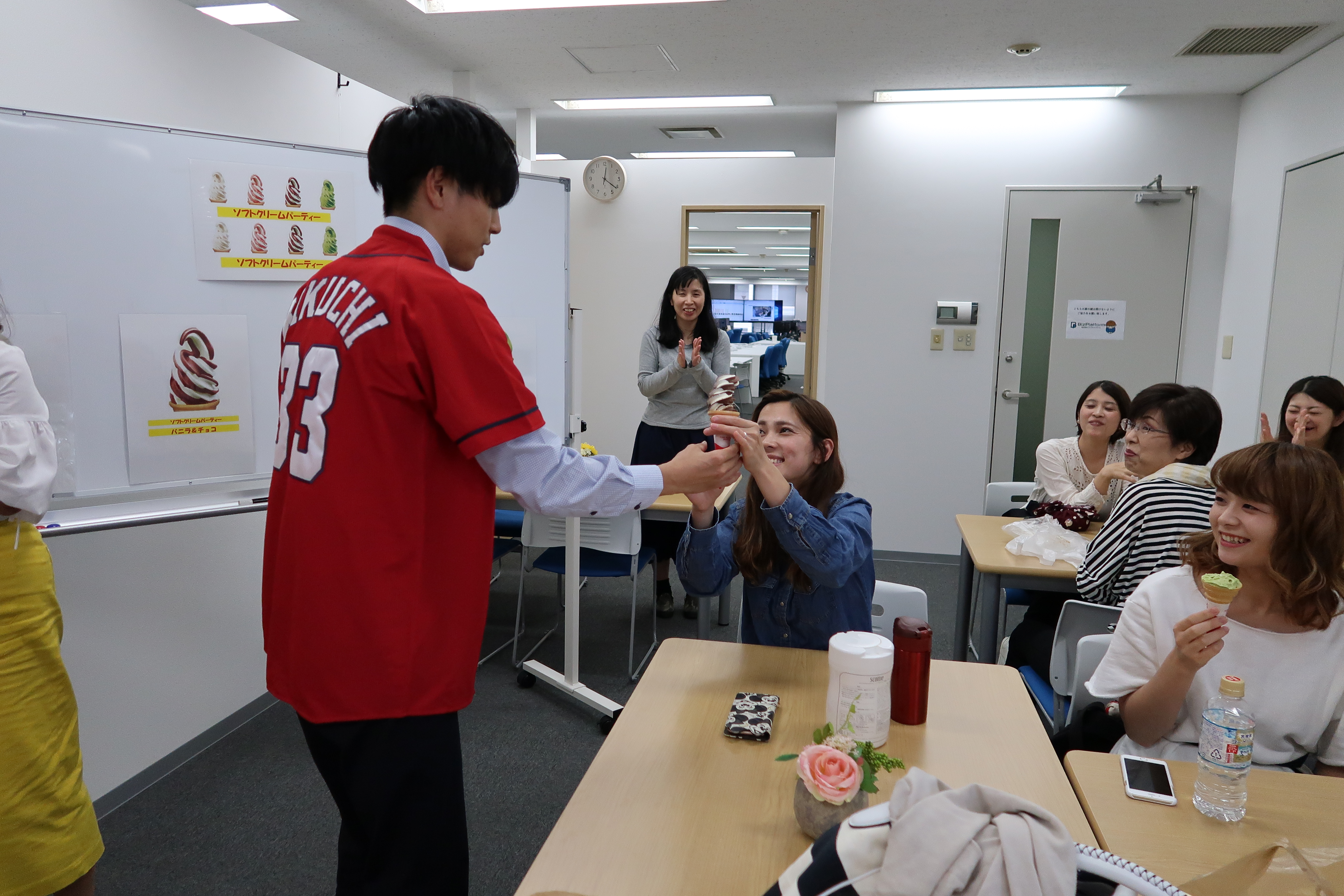 【広島】社内イベント：「ソフトクリームパーティ」を開催しました　～6/18追加更新しました～